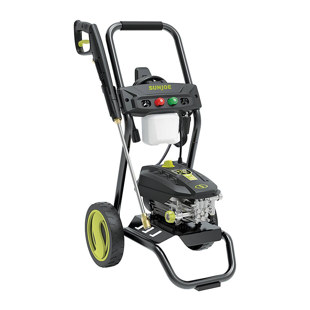 Angle View: Sun Joe - High-Performance Brushless Induction Electric Pressure Washer - Green