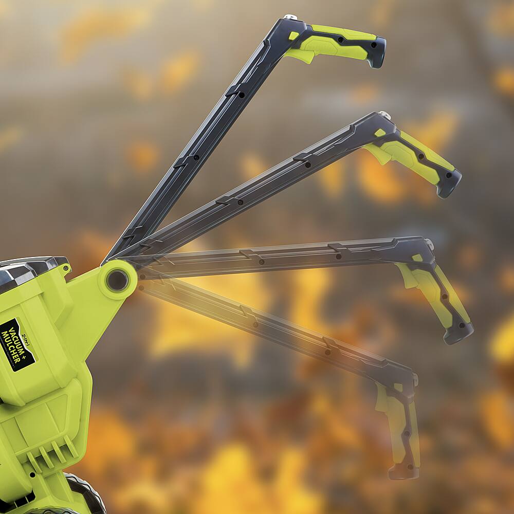 Alt View 13. Sun Joe - 24V Series X2-OGV 48-Volt iON+ Cordless Outdoor Garden Vacuum/Mulcher Kit - Green.