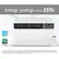 Alt View 15. LG - 450 Sq. Ft. 10,000 BTU Dual Inverter Smart Window Air Conditioner - White.