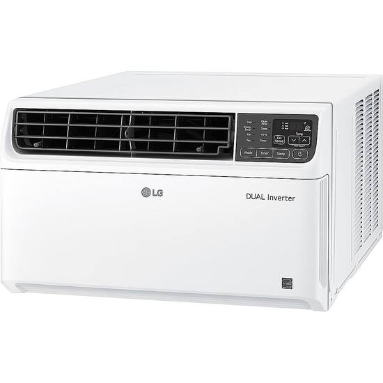 LG 1 440 Sq. Ft. 23 500 BTU Smart Window Air Conditioner White