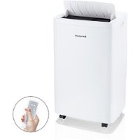 Honeywell - 550 Sq. Ft. Portable Air Conditioner with Dehumidifier - White - Front_Zoom