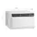 Left. LG - 12,000 BTU Dual Inverter Smart Window Air Conditioner - White.
