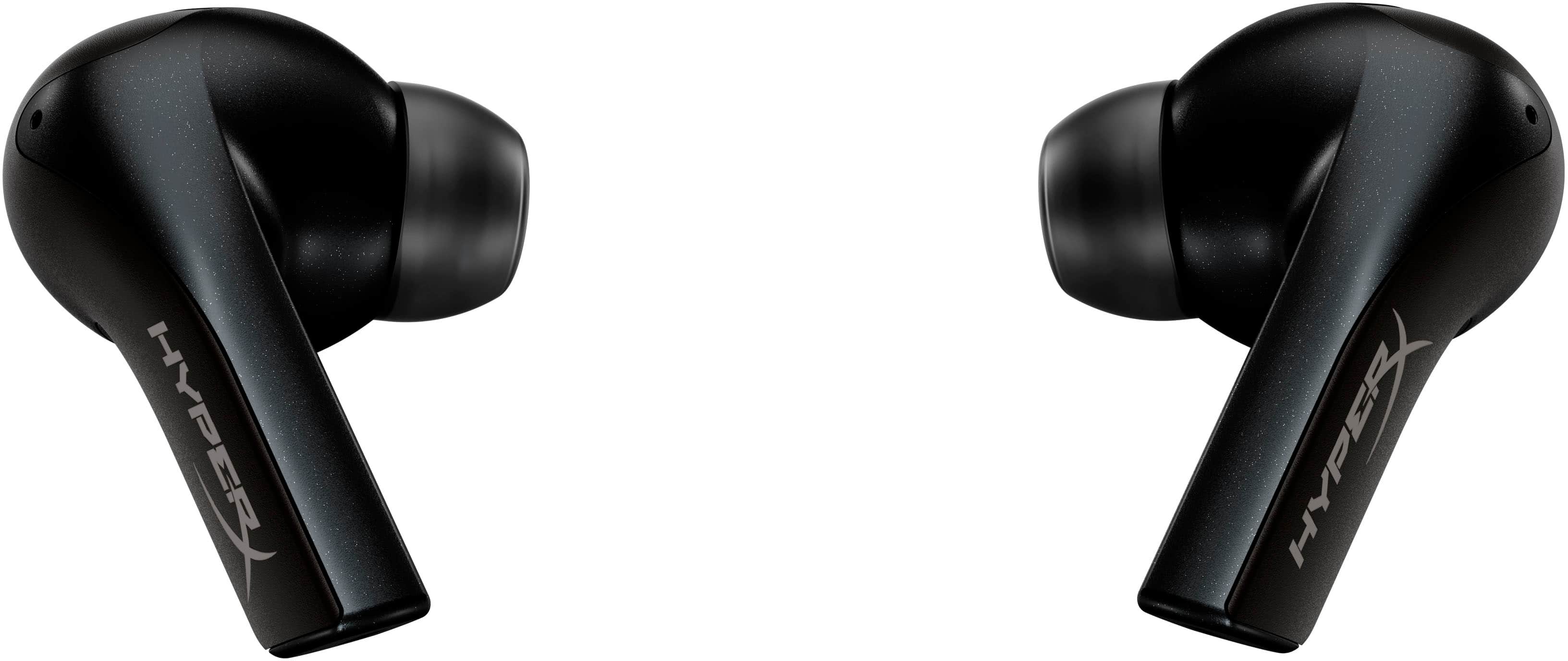 HyperX - Cloud MIX True Wireless Gaming Earbuds for PC, PS5, PS4, Nintendo Switch, and Mobile - Black - Front_Zoom
