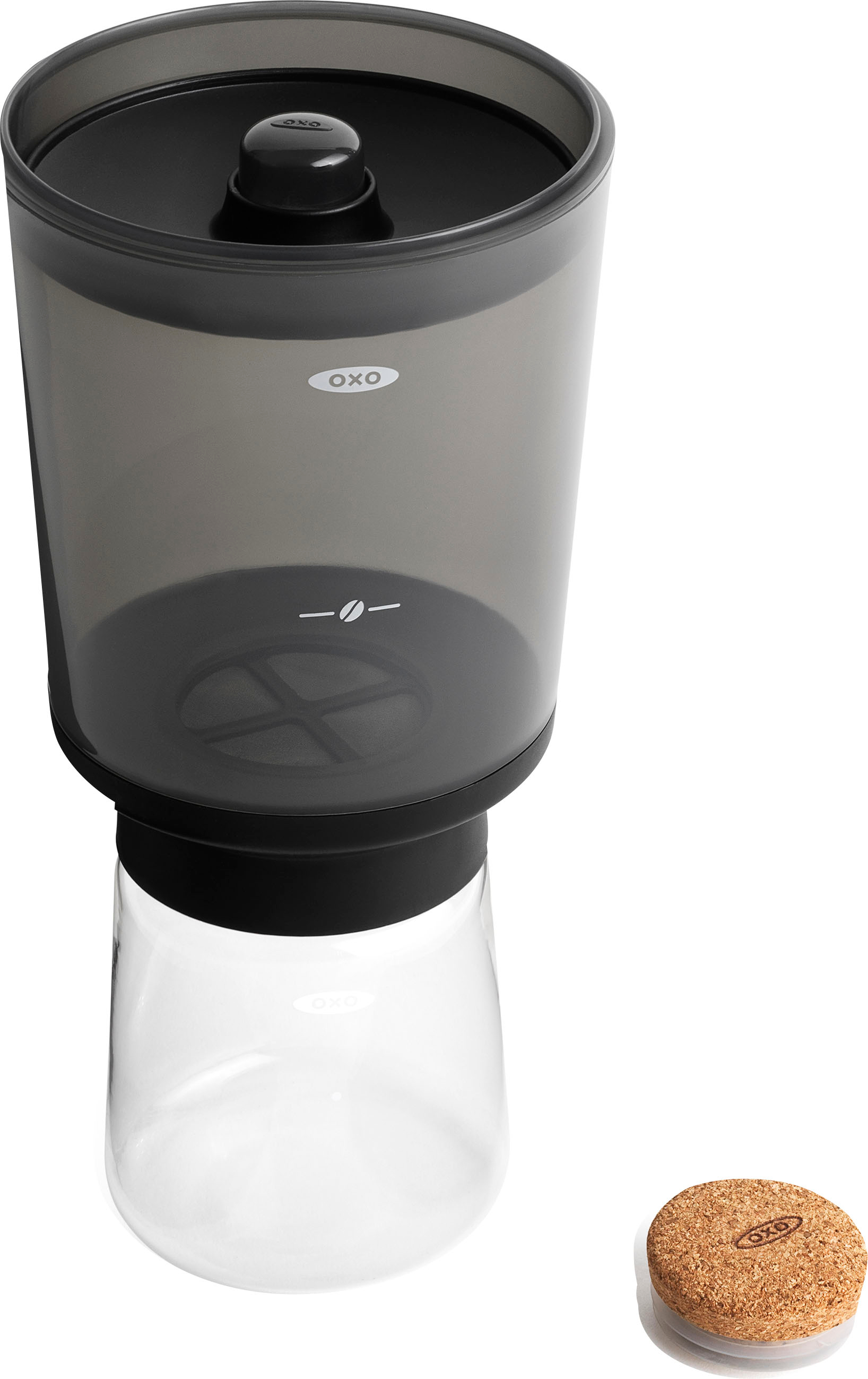 OXO Brew Compact Cold Brew Coffee Maker Black 11237500 - Best Buy