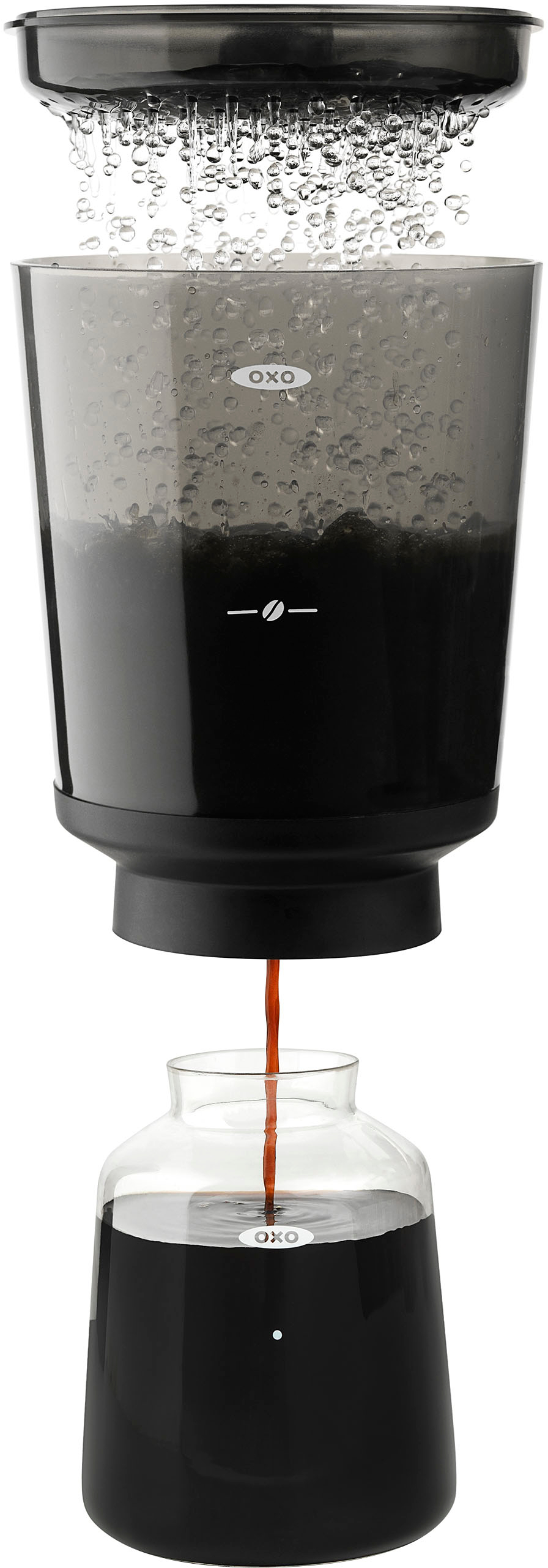 OXO Brew Compact Cold Brew Coffee Maker,Black