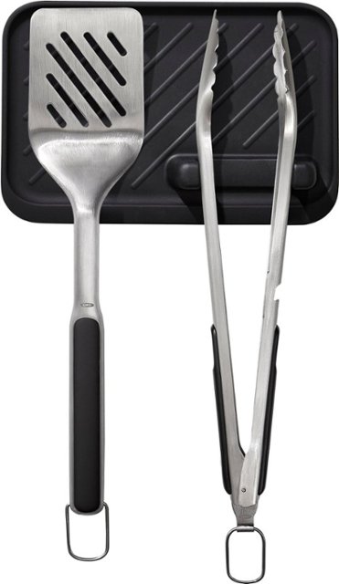 OXO GG 3 Piece Grilling Set Silver 11324100 - Best Buy