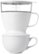 Left. OXO - Brew Pour Over Coffee Maker with Water Tank - White.