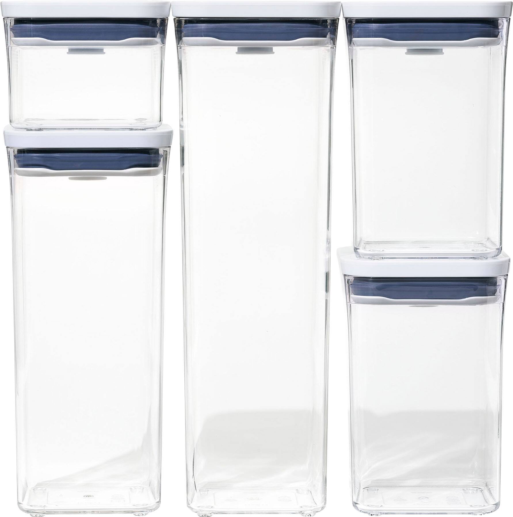 OXO Good Grips 5-Piece Food Storage Pop Container Set - Winestuff