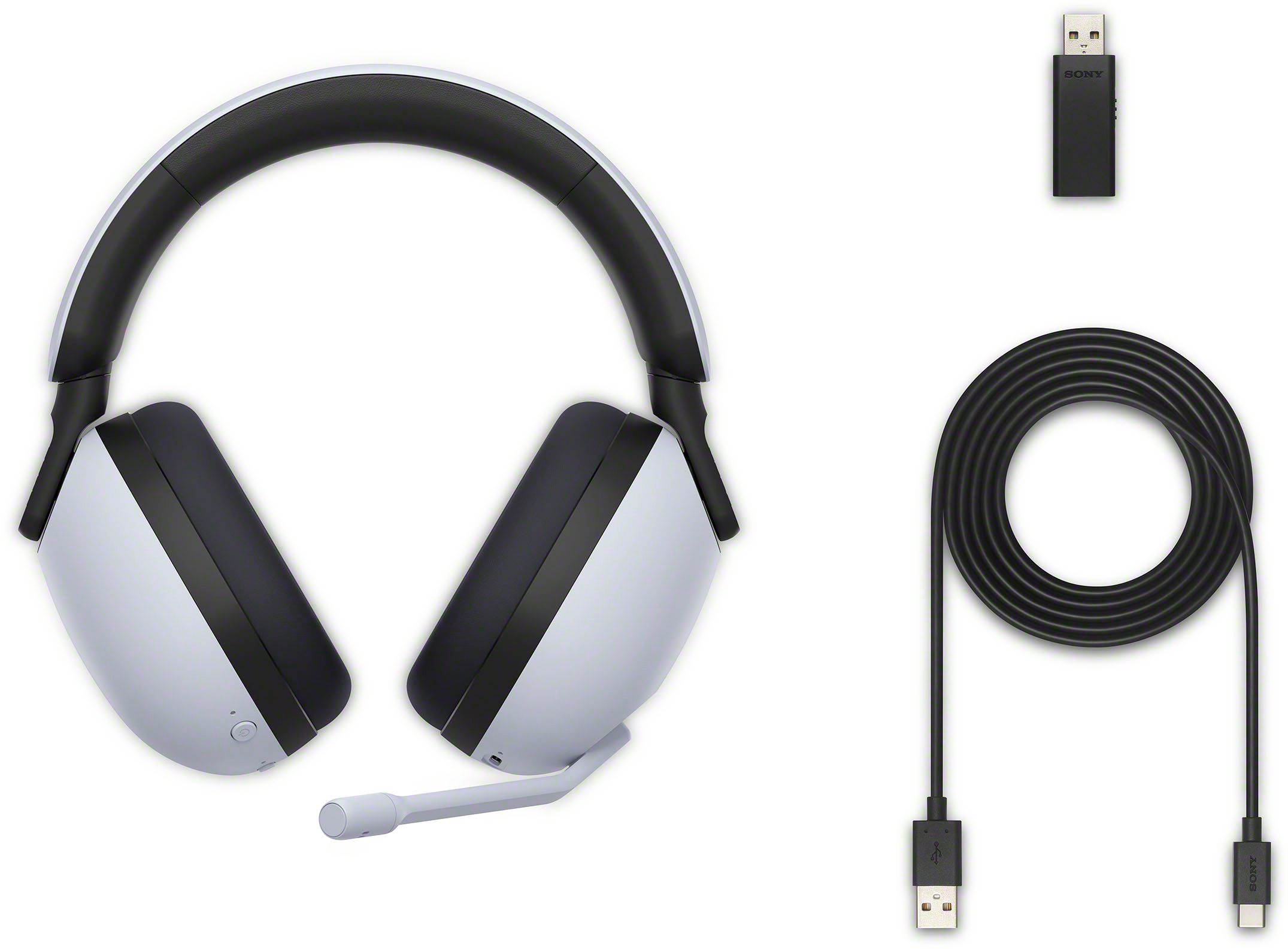 Best Buy: Sony INZONE H7 Wireless Gaming Headset White WHG700/W