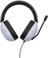 Angle. Sony - INZONE H3 Wired Gaming Headset - White.