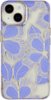 Insignia™ - Hard-Shell Case for iPhone 14 Plus - Purple Flower