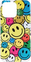 Insignia™ - Hard-Shell Case for iPhone 14 Pro Max - Smiley Face - Front_Zoom