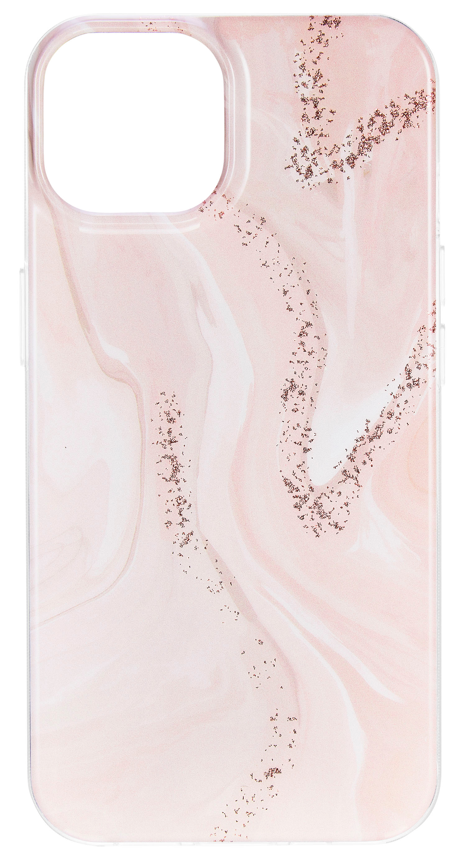 Insignia - Hard-Shell Case for iPhone 14 Pro Max - Pink Marble