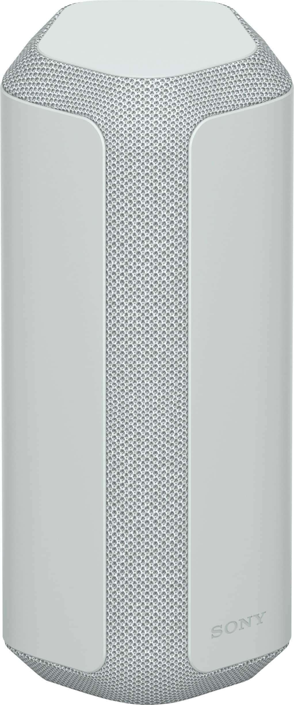 Angle. Sony - XE300 Portable Waterproof and Dustproof Bluetooth Speaker - Light Gray.