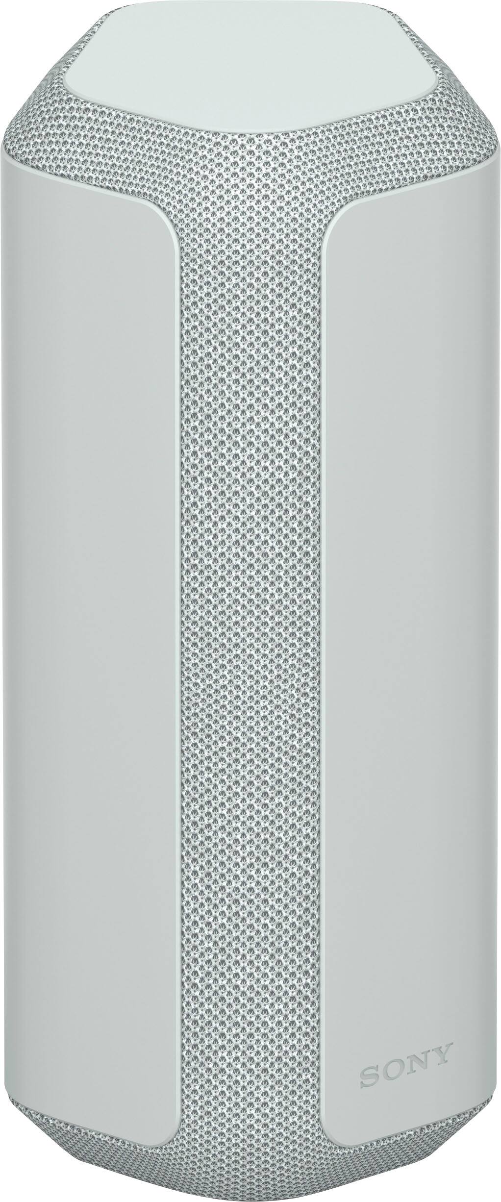 Angle. Sony - XE300 Portable Waterproof and Dustproof Bluetooth Speaker - Light Gray.