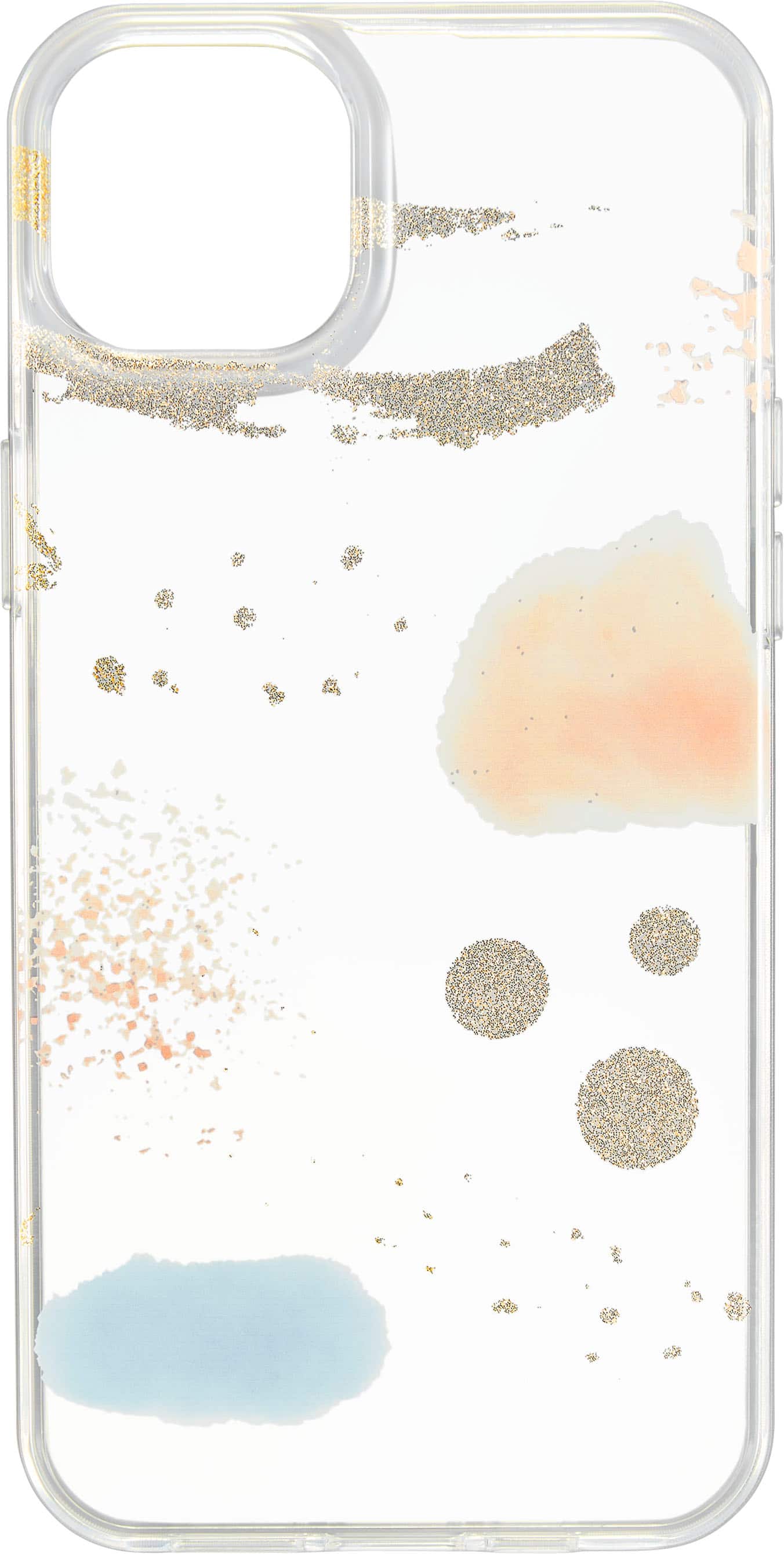 Alt View 14. Insignia™ - Hard-Shell Case for iPhone 14 Plus - Abstract Glitter.