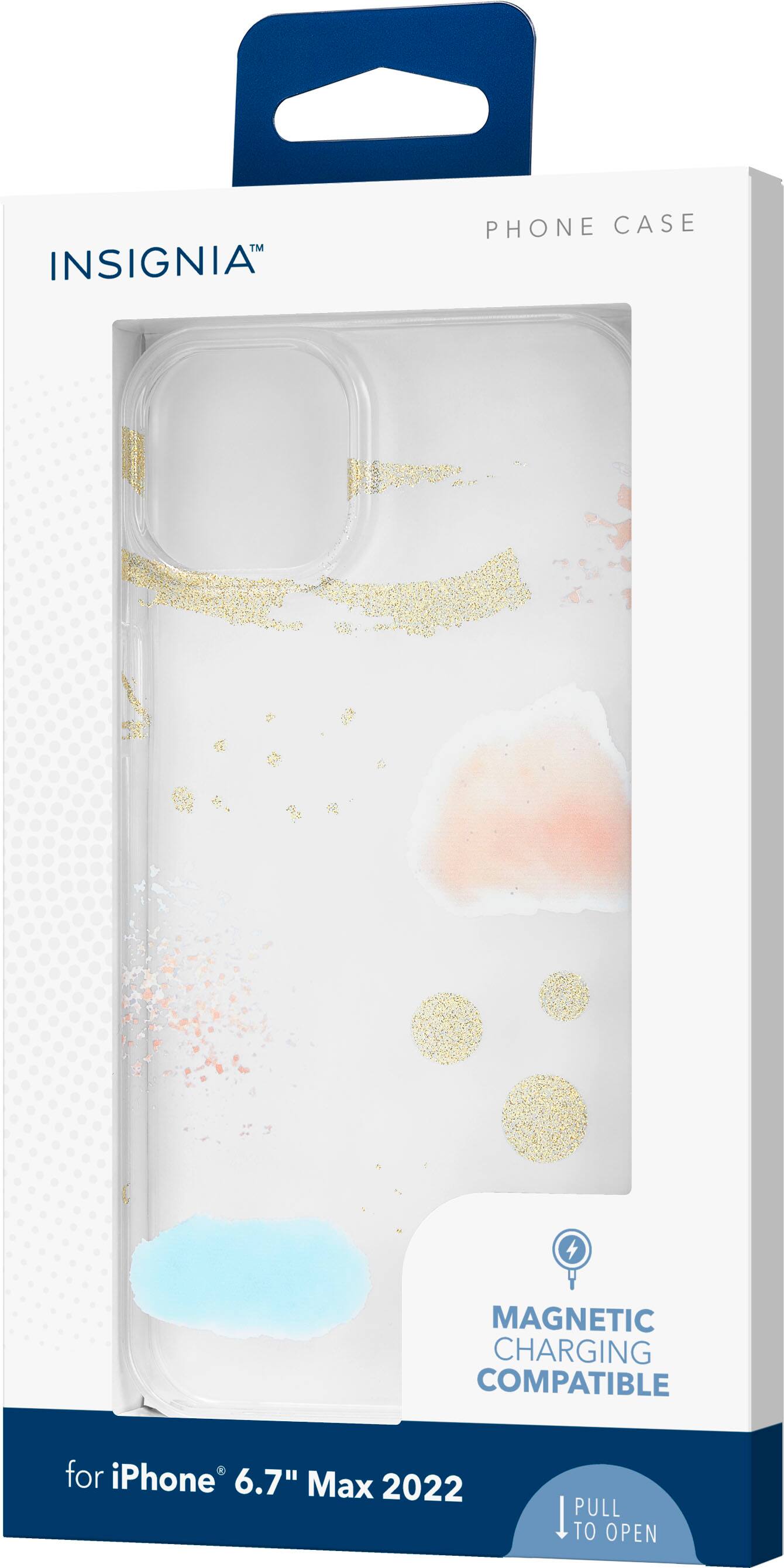 Alt View 12. Insignia™ - Hard-Shell Case for iPhone 14 Plus - Abstract Glitter.