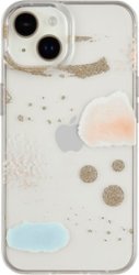 Insignia™ - Hard-Shell Case for iPhone 14 Plus - Abstract Glitter - Front_Zoom