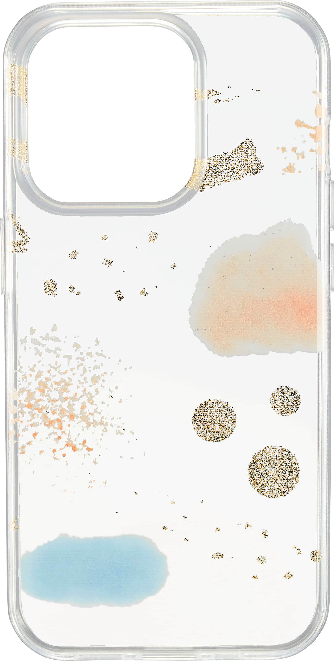Alt View 14. Insignia™ - Hard-Shell Case for iPhone 14 Pro - Abstract Glitter.