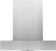 Zephyr - Roma Pro 36 in. 750 CFM Wall Mount Range Hood with LED Light - Stainless Steel - Front_Zoom
