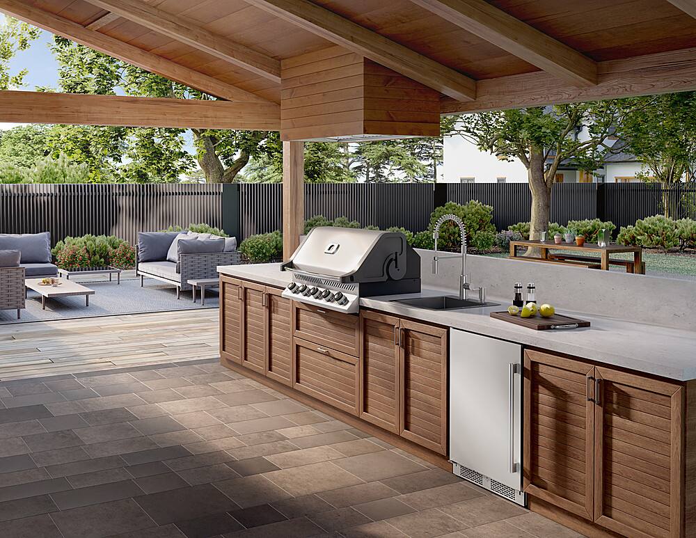 Alt View 13. Zephyr - Spruce 36 in. 1200 CFM Insert Mount Range Hood with LED Lighting - Stainless Steel.