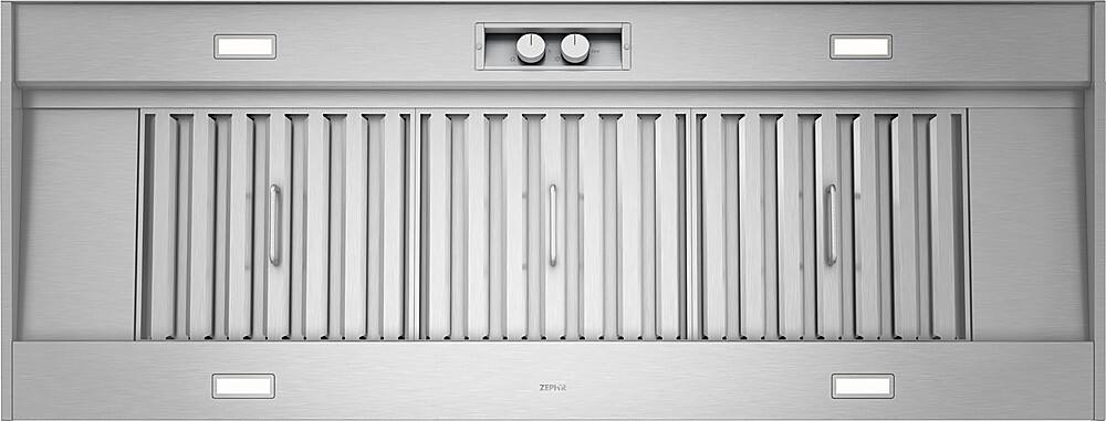 Front. Zephyr - Spruce 60 in. 1200 CFM Insert Mount Range Hood with LED Lighting - Stainless Steel.