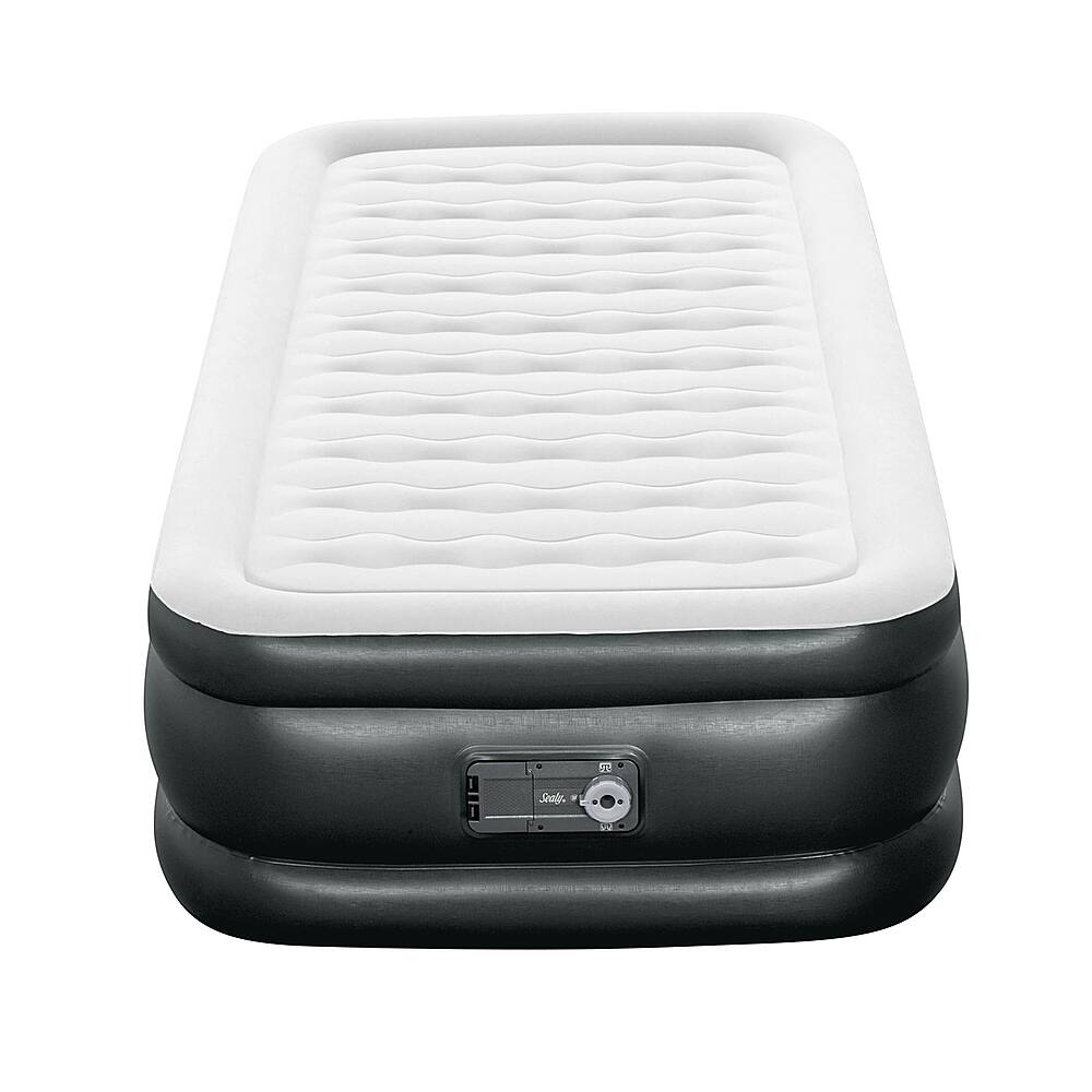 Angle. Sealy - Inflatable Mattress Airbed w/ Built-In Air Pump - Black.