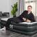 Alt View 18. Sealy - Inflatable Mattress Airbed w/ Built-In Air Pump - Black.