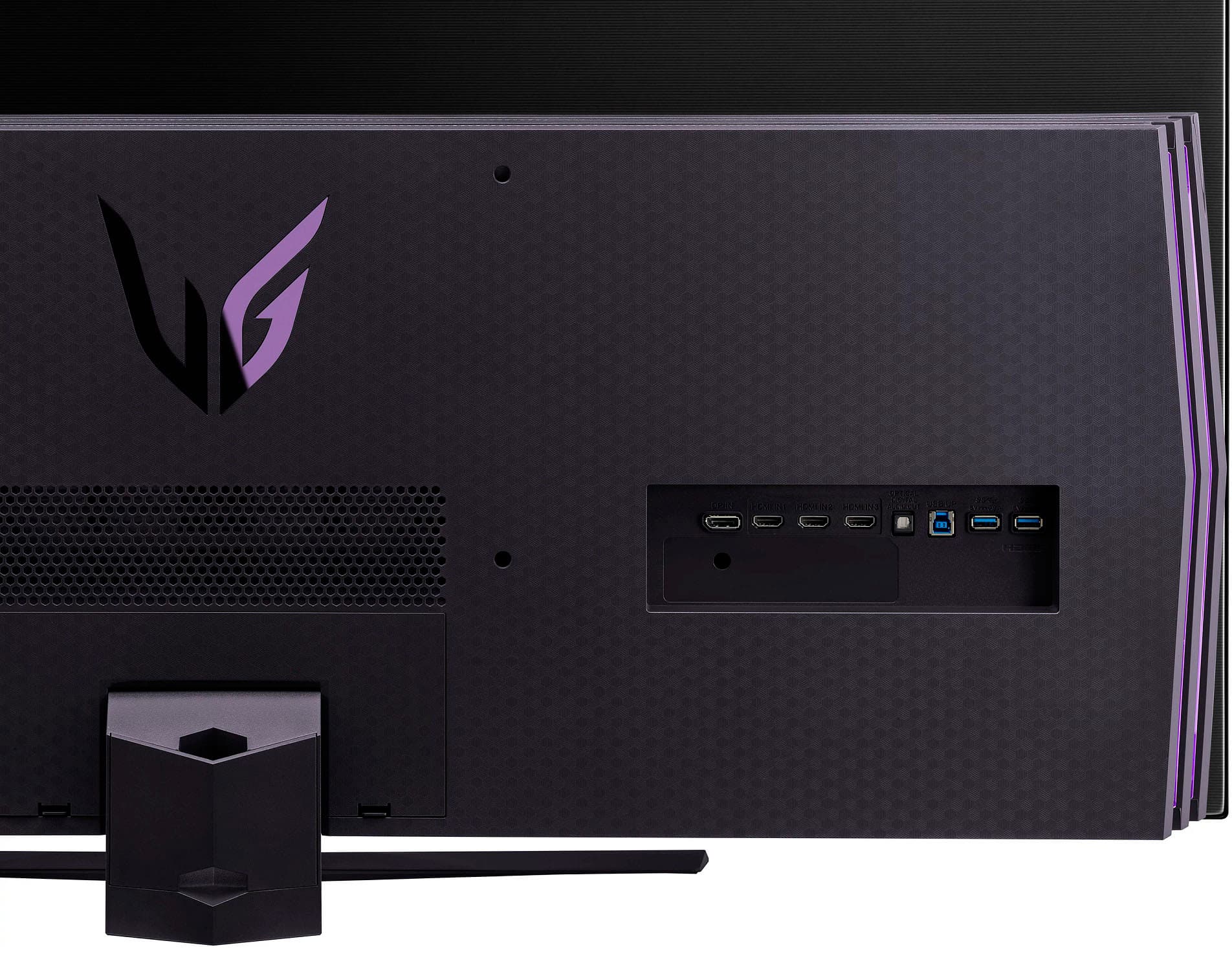 Alt View 12. LG - UltraGear 48” OLED 4K UHD .1-ms G-SYNC Compatible and AMD FreeSync Gaming Monitor with HDR (DisplayPort, HDMI, USB) - Black.