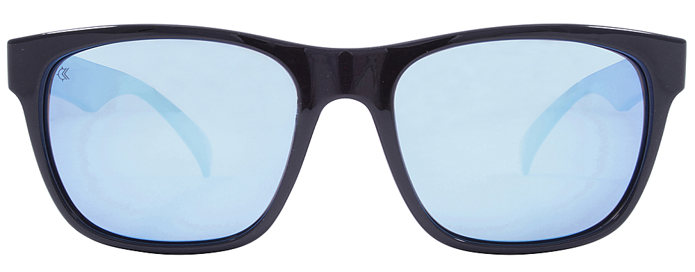 Kreedom Passage Rove Polarized Sunglasses Gloss Black Smoke Lens Blue  Mirror 3PAS1222.02 - Best Buy