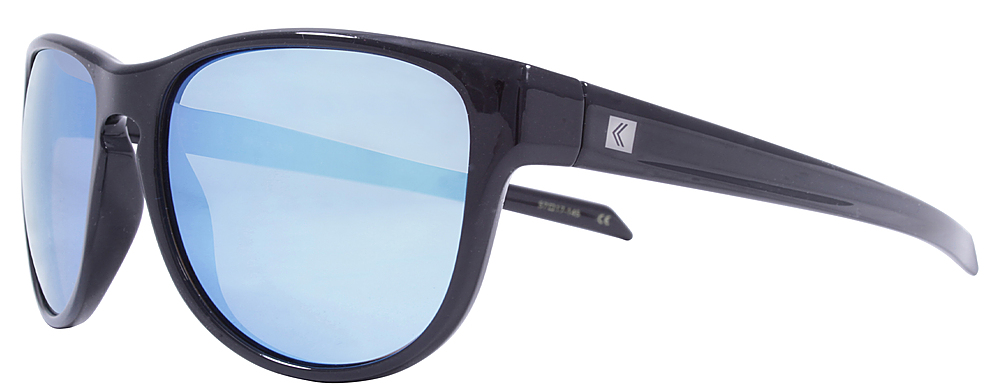 Kreedom Passage Rove Polarized Sunglasses Gloss Black Smoke Lens Blue  Mirror 3PAS1222.02 - Best Buy