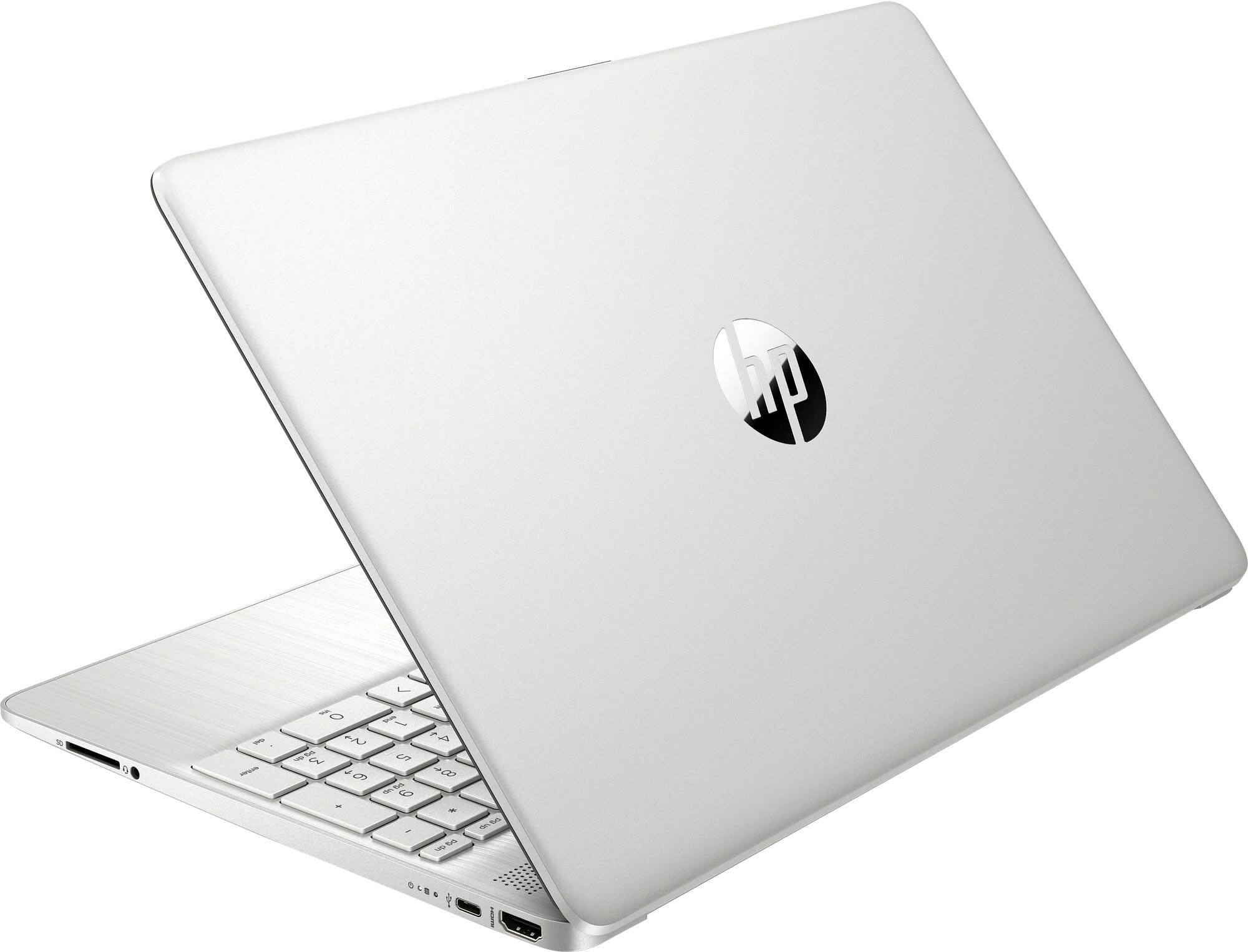 Alt View 1. HP - 15.6" Touch-Screen Laptop - Intel Core i5 - 8GB Memory - 512GB SSD - Natural Silver.