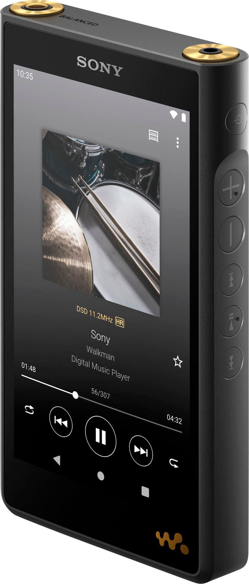 Sony NWWM1AM2 Walkman High Resolution Digital Music Player Black NWWM1AM2  Best Buy