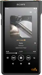 Sony - NWWM1AM2 Walkman High Resolution Digital Music Player - Black - Front_Zoom