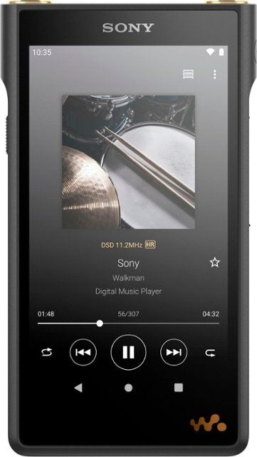 lån Undertrykke Brise Sony NWWM1AM2 Walkman High Resolution Digital Music Player Black NWWM1AM2 -  Best Buy