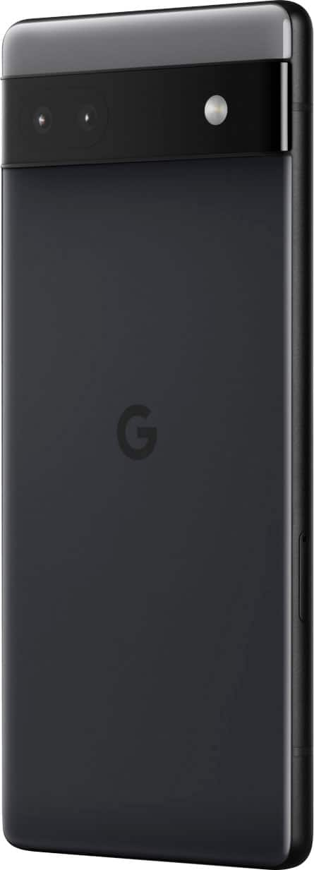 Google Pixel 6a GB Charcoal AT&T GX7AS   Best Buy