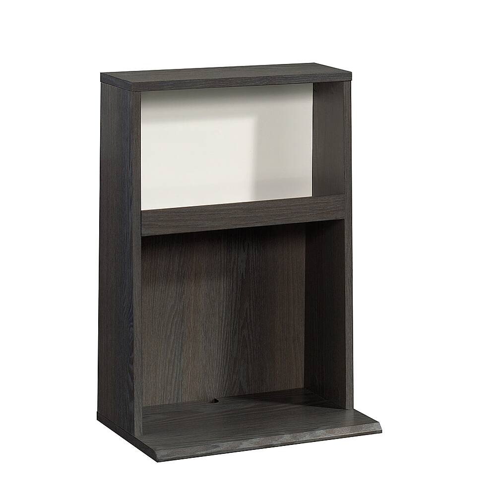 Angle View: Sauder - Hudson Court Nightstand Dresser - Charcoal Ash