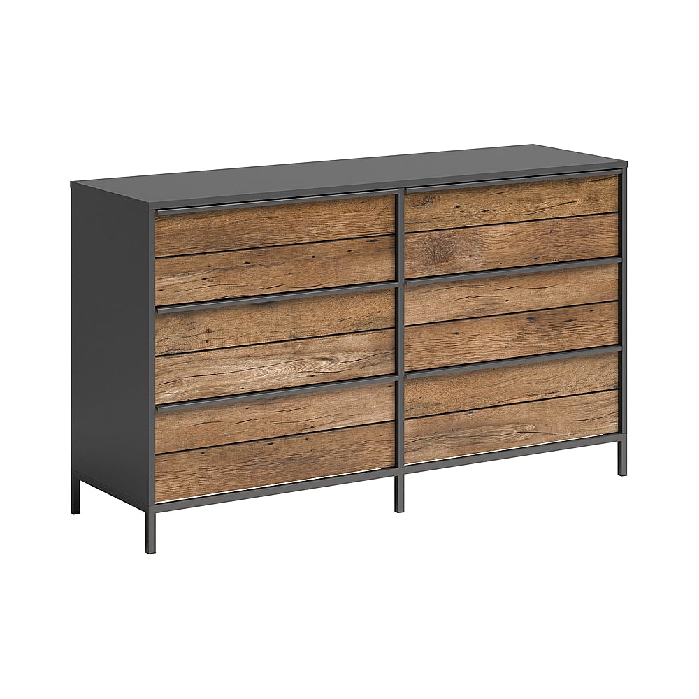 Sauder – Boulevard Cafe 6 Drawer Dresser – Black Sansujyuku sansujyuku.com