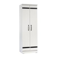 Sauder - Home Plus 2-Door Kitchen Storage Cabinet - White - Front_Zoom