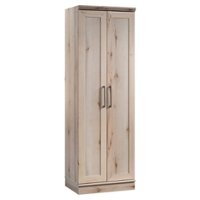 Sauder - Homeplus 2-Door Storage Cabinet - Gray - Front_Zoom