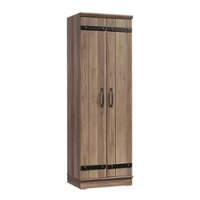 Sauder - Home Plus 2-Door Farmhouse Storage Cabinet - Front_Zoom