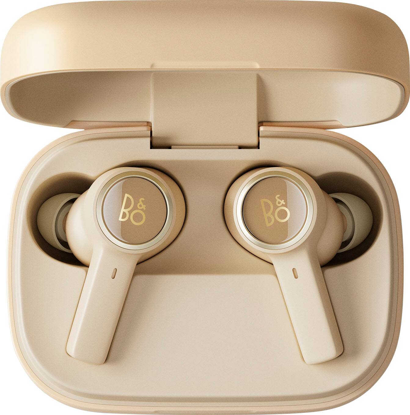 Bang u0026 Olufsen Beoplay EX Next-gen Wireless Earbuds Gold 56939BBR - Best Buy