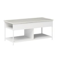 Sauder - Boulevard Cafe Lift Top Coffee Table - White - Front_Zoom