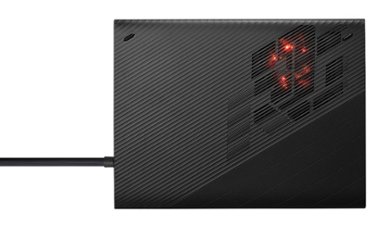 ASUS - ROG XG Mobile eGPU Dock - AMD Radeon RX 6850 XT Laptop GPU - Black - Front_Zoom