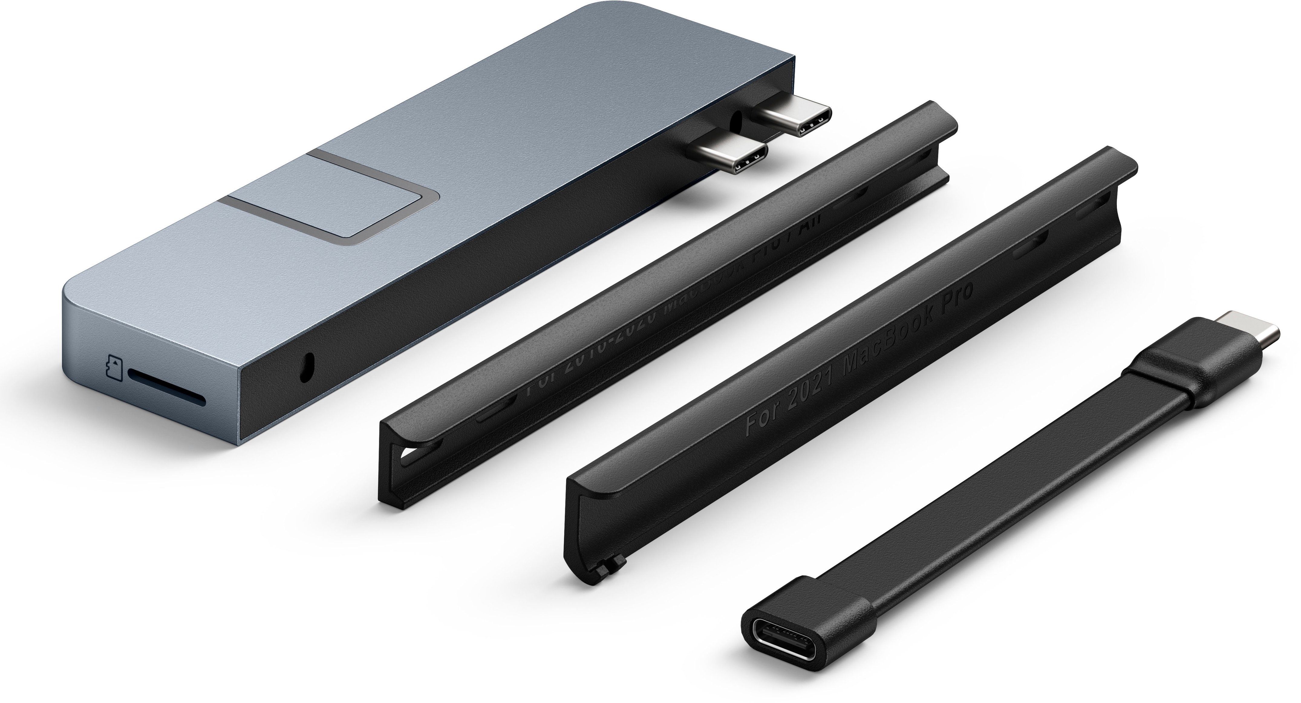 Hub USB Hyper Accessoires Mac Station d'accueil et DockDrive NET 6-in-2  Dock pour MacBook Pro Touch Bar - Gris sidéral