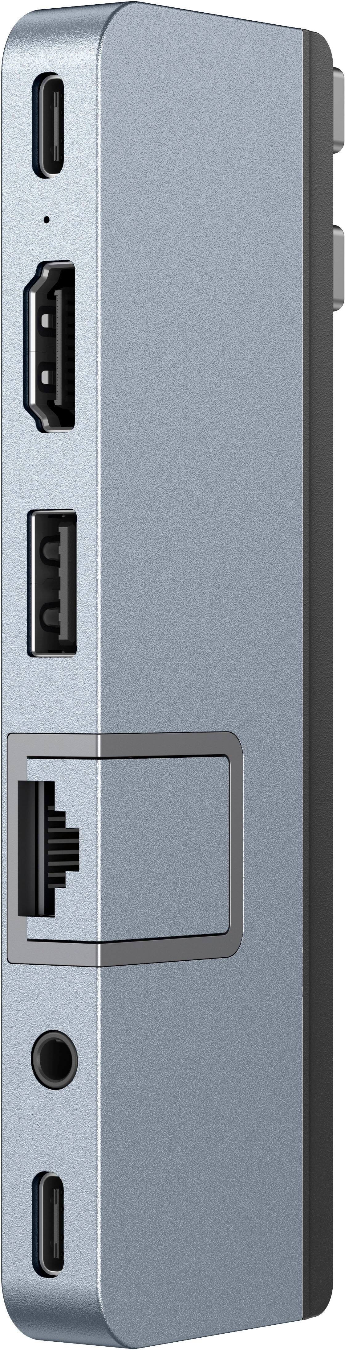 Alt View 14. Hyper - HyperDrive DUO PRO 7-in-2 USB-C Hub - Space Gray.