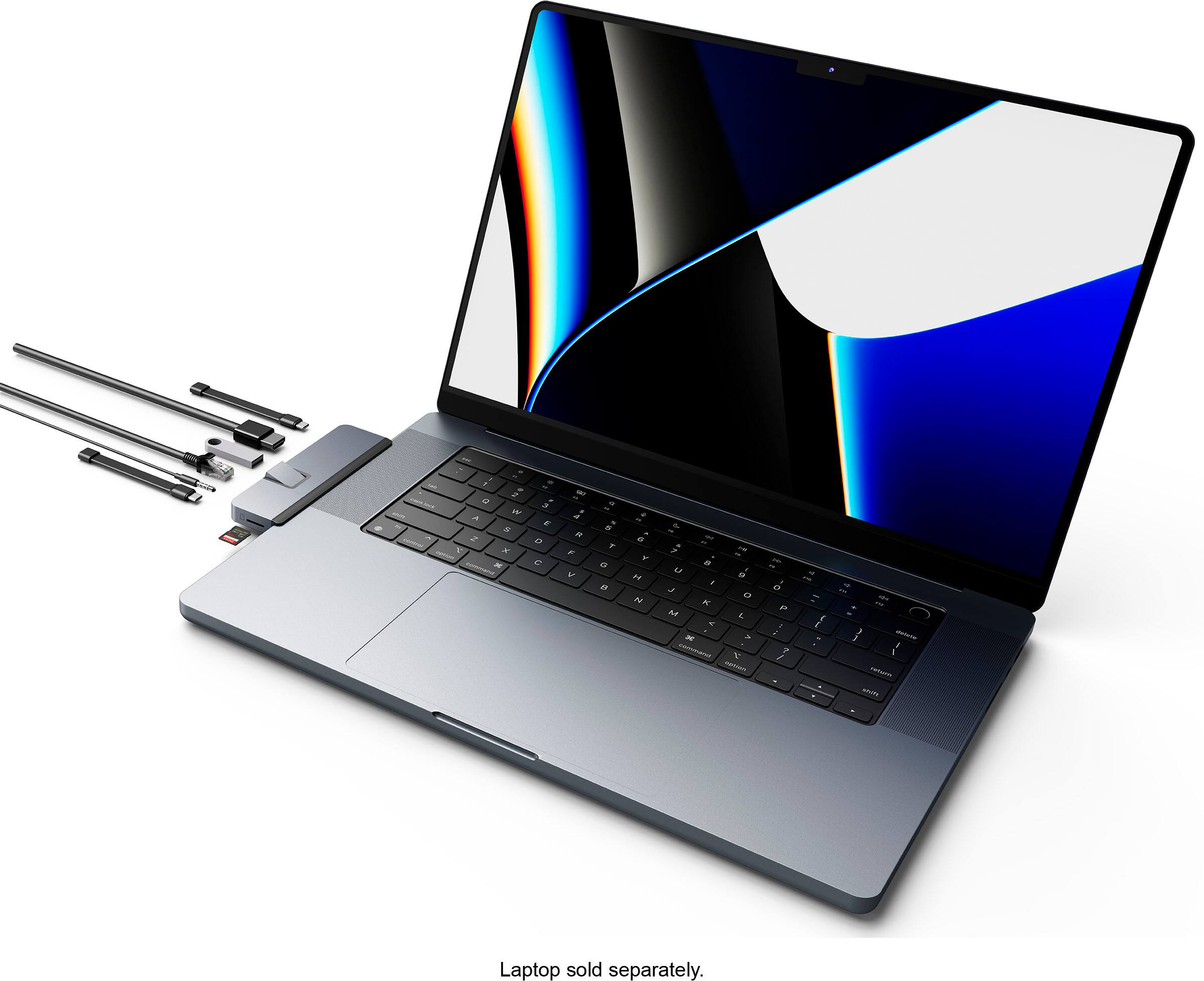 Alt View 15. Hyper - HyperDrive DUO PRO 7-in-2 USB-C Hub - Space Gray.