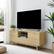 Alt View 13. Koble - Larsen Smart TV Stand with Built-in Sound Bar - Oak.