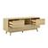 Alt View 2. Koble - Larsen Smart TV Stand with Built-in Sound Bar - Oak.