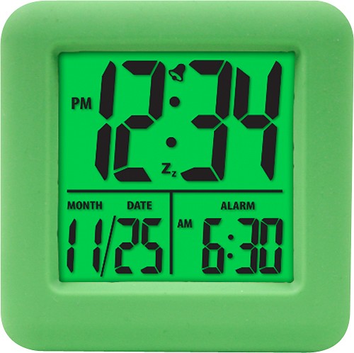 La Crosse Soft Cube Alarm Clock Green 70903, Equity Alarm Clock